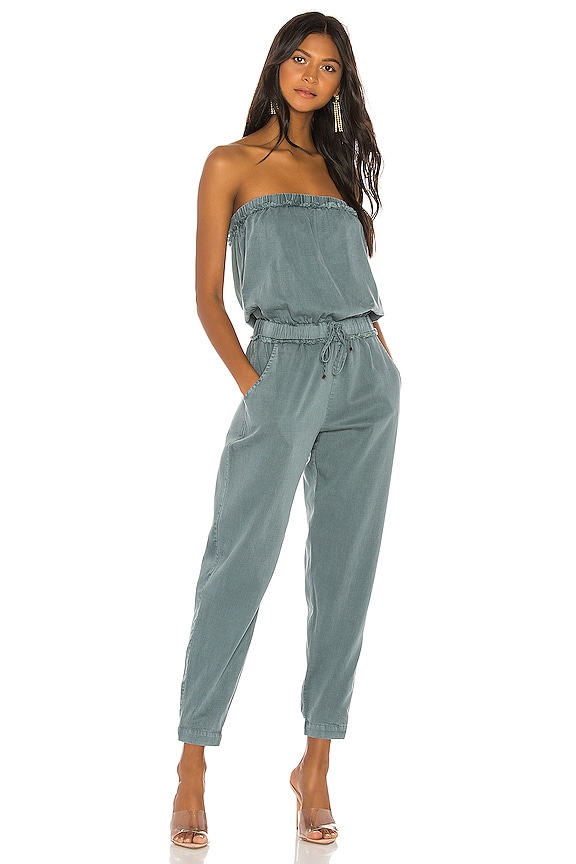 YFB CLOTHING Reeve Jumpsuit in Teal | REVOLVE