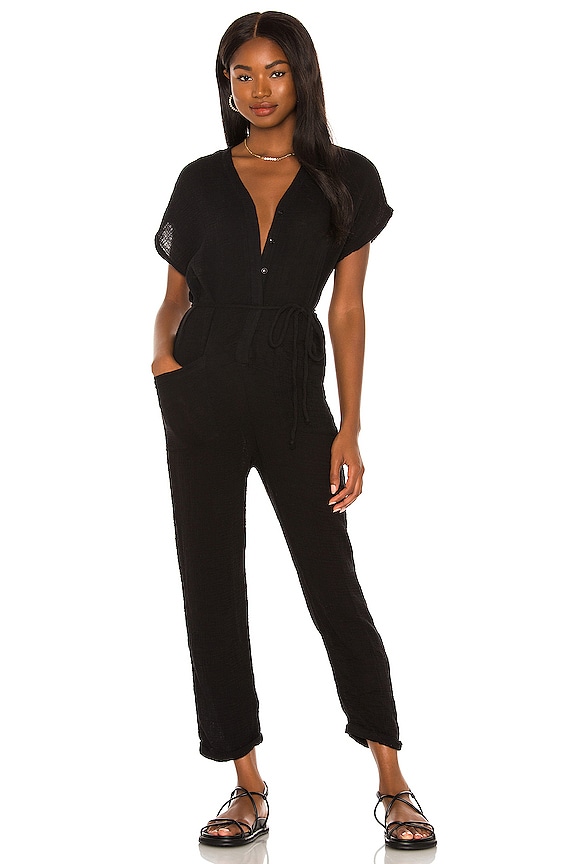 YFB CLOTHING Lola Jumpsuit in Black | REVOLVE