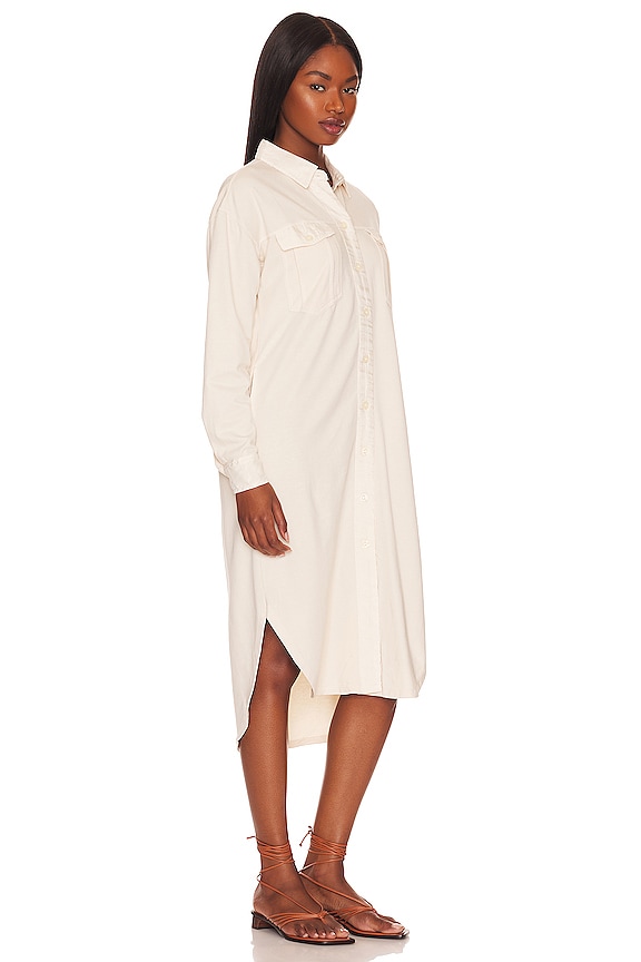 view 2 of 3 VESTIDO CAMISERO PORTER in Sea Salt