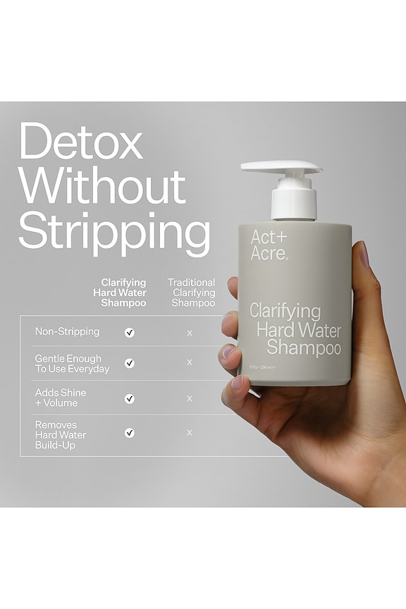 view 2 of 7 Clarifying Hard Water Shampoo For Scalp + Hair Build-up in 