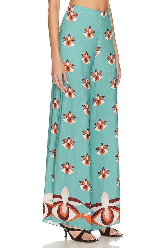 view 2 of 4 PANTALÓN PIERNA ANCHA VINTAGE ORCHID in Blue