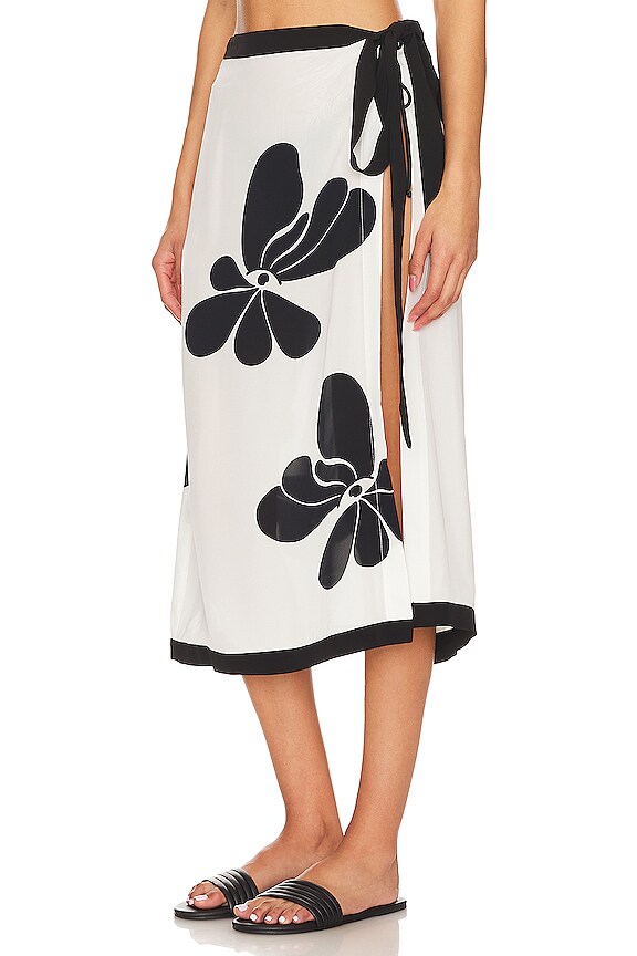 view 2 of 4 파레오 스커트 in Off Black