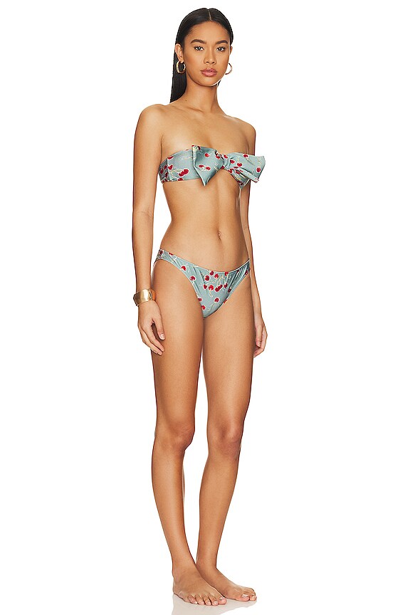 view 2 of 3 CHERRY BOMB ストラップレスビキニ in Blue