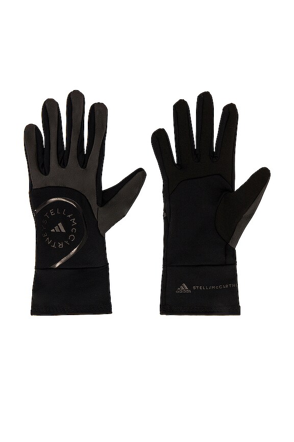 view 2 of 2 ASMC Gloves in Black & Soft Powder