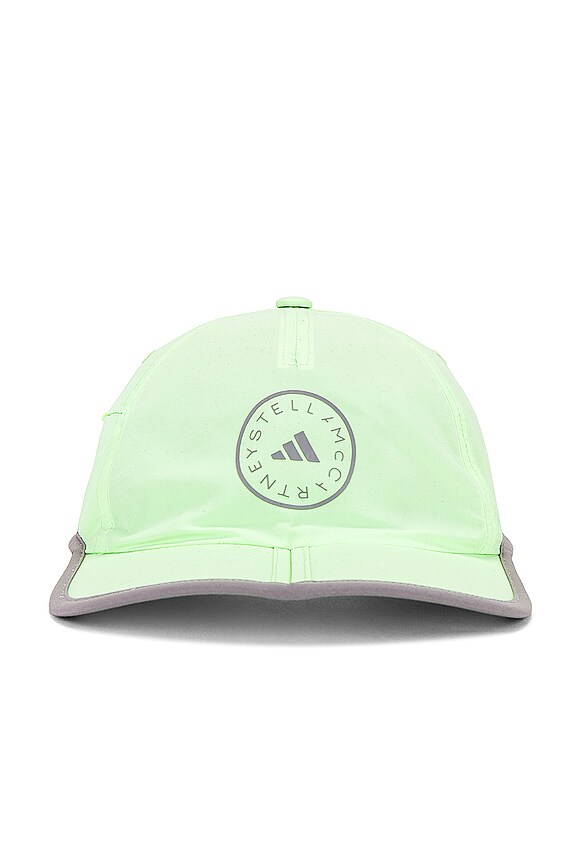 view 2 of 3 RUN キャップ in Green Spark & Dove Grey