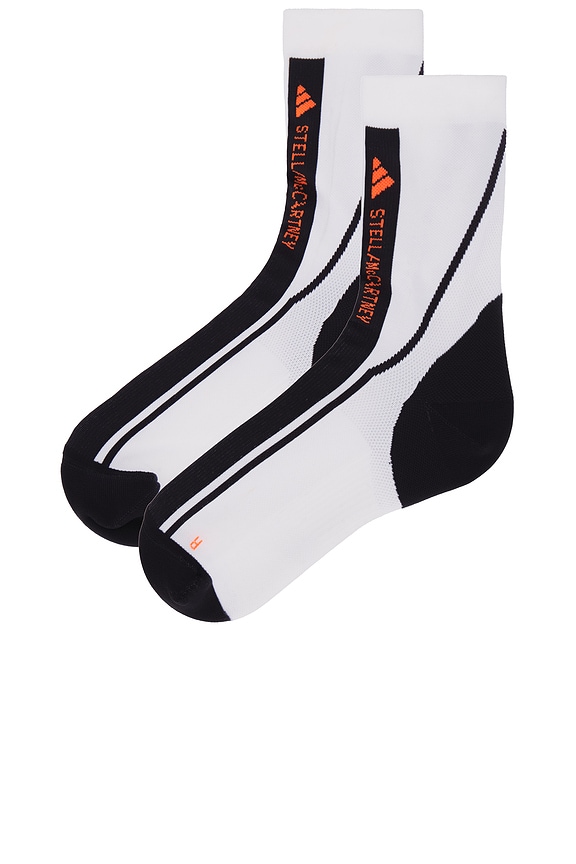 view 2 of 2 Crew Socks in White