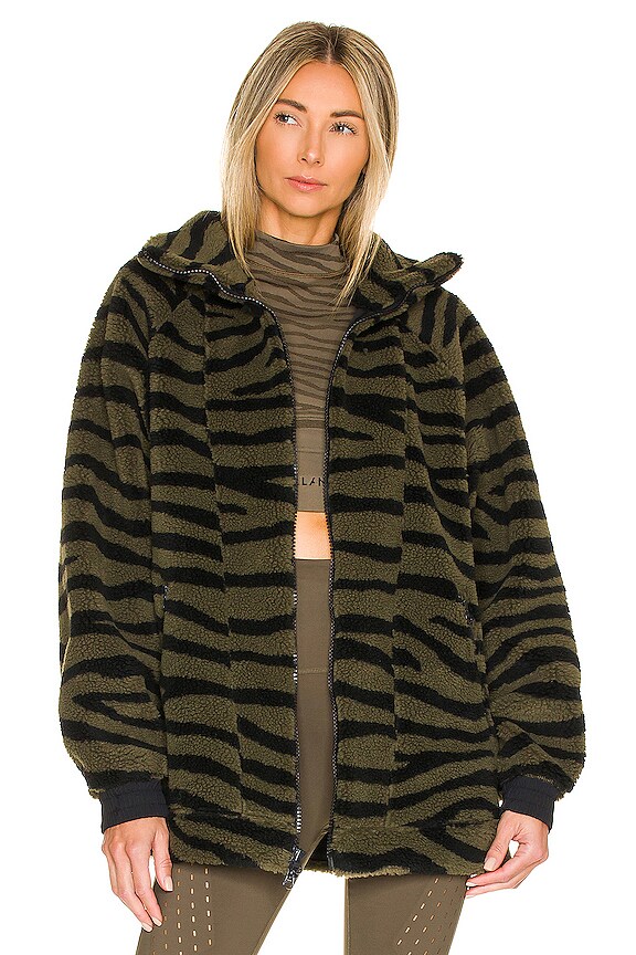 view 1 of 4 CHAQUETA DE FORRO POLAR ASMC FZ in Darkha & Black