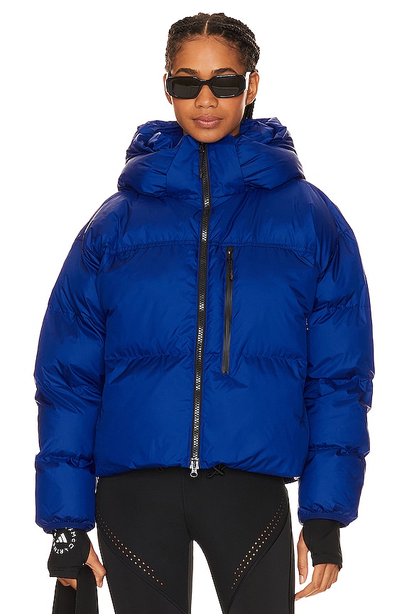 view 2 of 8 True Nature Short Padded Jacket in Mystery Ink