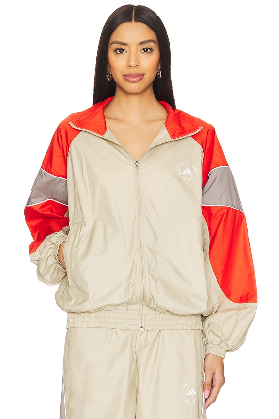 view 2 of 5 トラックトップ in Desert Sand & Active Red