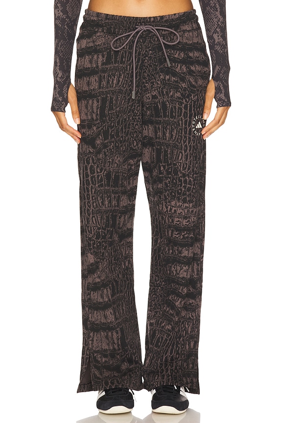 view 2 of 6 Loose Printed Sweatpant in Black & Charcoal