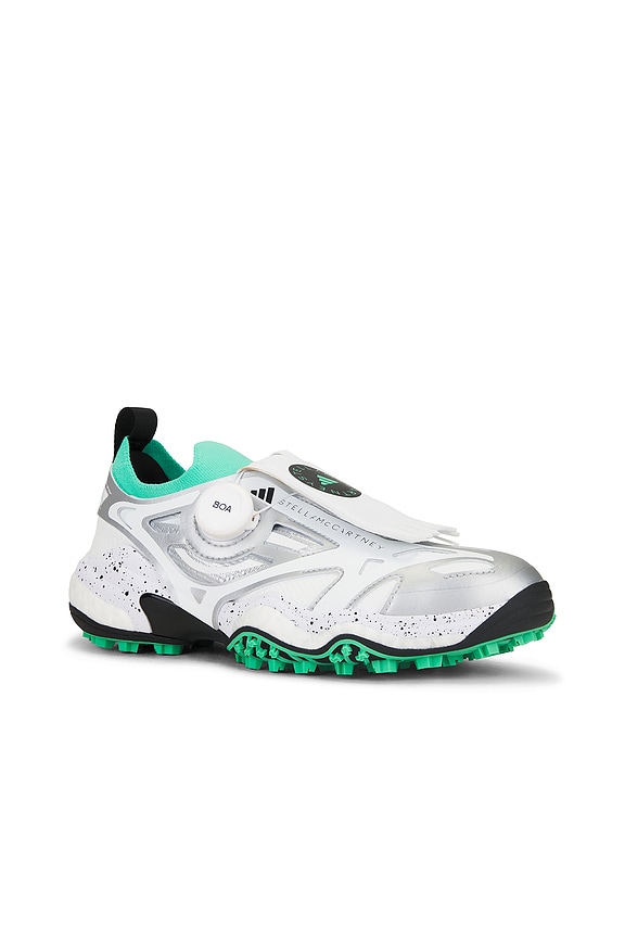 view 2 of 6 Codechaos Boa Sneaker in Core White & Bright Green