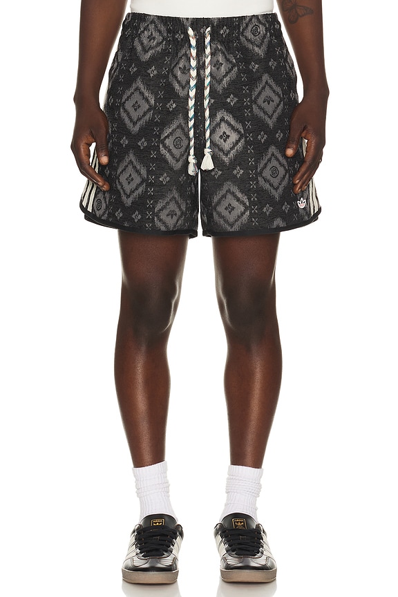 view 1 of 6 x Clot By Edison Chen Ikat Sprinter Short in Black