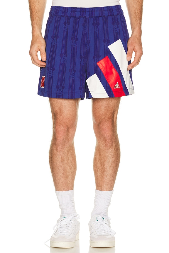view 1 of 5 x Brain Dead x Disney Football Short in Victory Blue