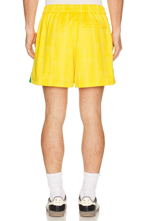 view 2 of 5 x Brain Dead x Disney Football Short in Bold Gold