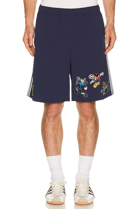 view 1 of 6 x Brain Dead x Disney Short in Collegiate Navy