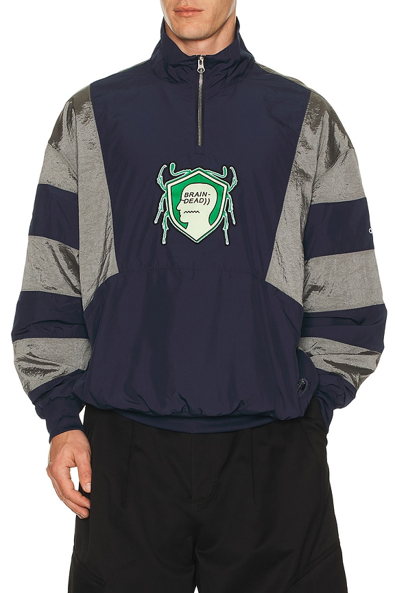 view 2 of 7 x Brain Dead Track Top in Navy