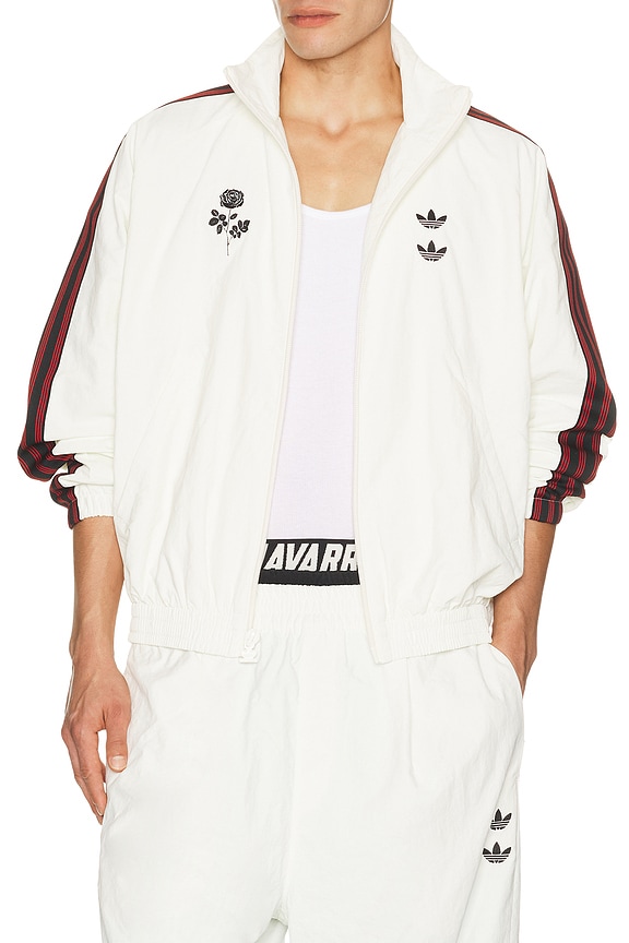 view 1 of 6 x Willy Chavarria Woven Track Jacket in Off White