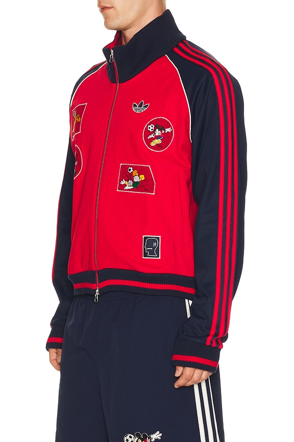 view 2 of 6 CHAQUETA DEPORTIVA BD in Better Scarlet