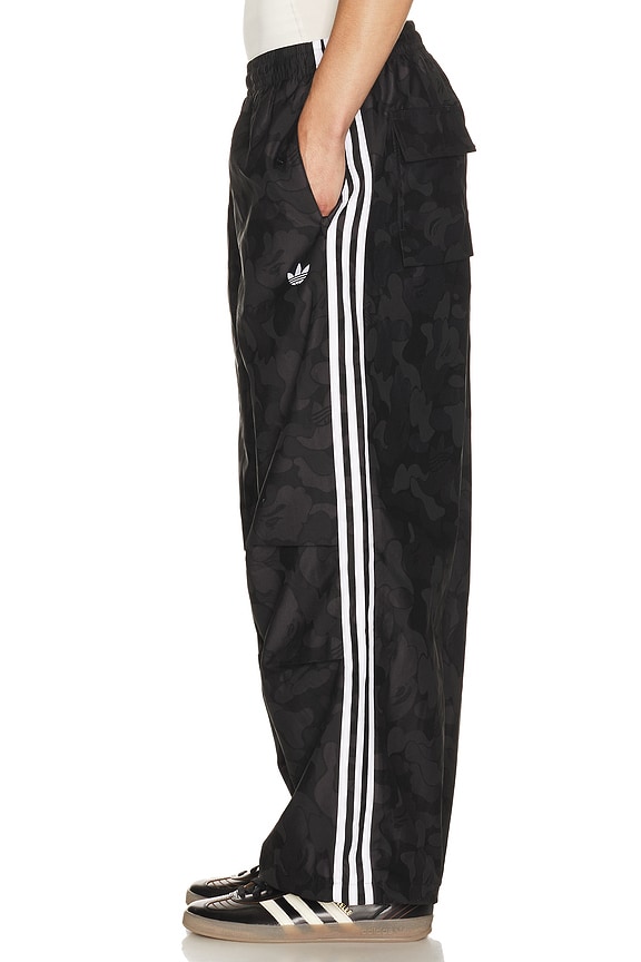 view 2 of 6 PANTALON PARACHUTE in Black