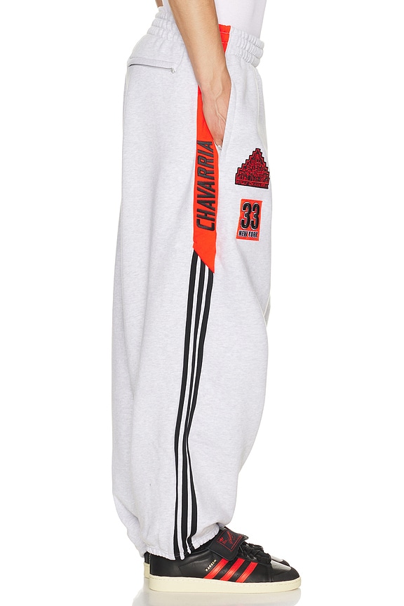 view 2 of 7 x Willy Chavarria NY Sweatpant in Light Grey Heather