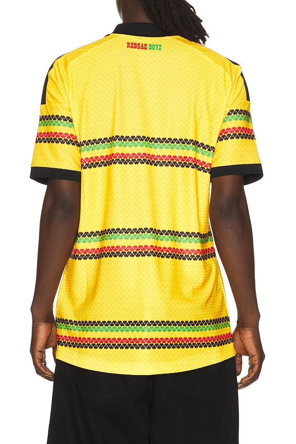 view 2 of 5 JFF Jamaica 26 World Cup Jersey in Bold Gold
