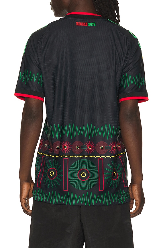 view 2 of 5 JFF Jamaica 26 Away World Cup Jersey in Black