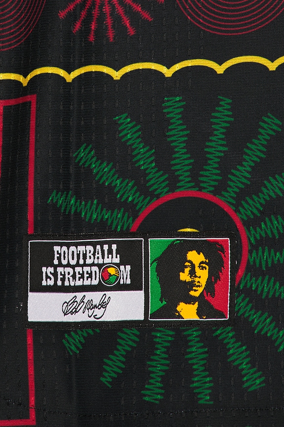 adidas Originals JFF Jamaica 26 Away World Cup Jersey in Black