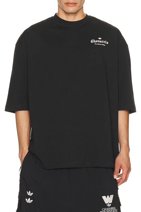 view 1 of 4 x Willy Chavarria Logo Tee in Black