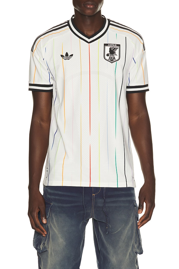 view 1 of 5 JFA Japan 26 Away World Cup Jersey in Off White & Black
