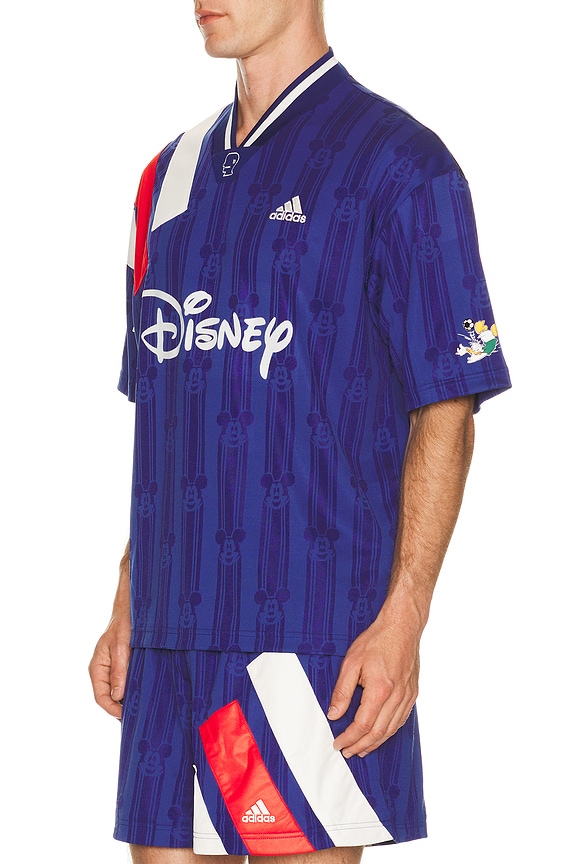 view 2 of 6 x Brain Dead x Disney Football Jersey in Victory Blue