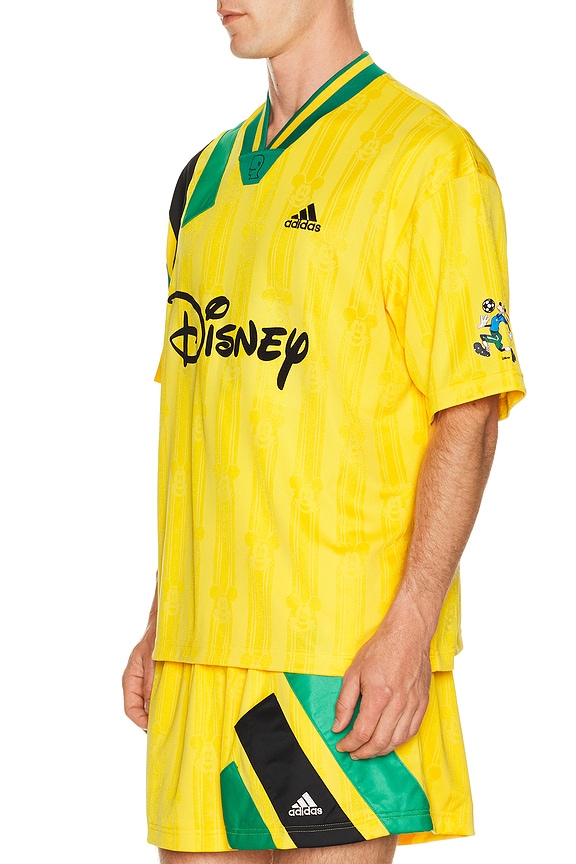 view 2 of 6 x Brain Dead x Disney Football Jersey in Bold Gold