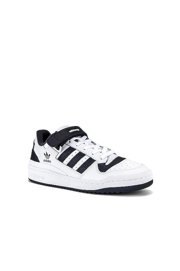 view 2 of 6 Forum Low in White & Shadow Navy