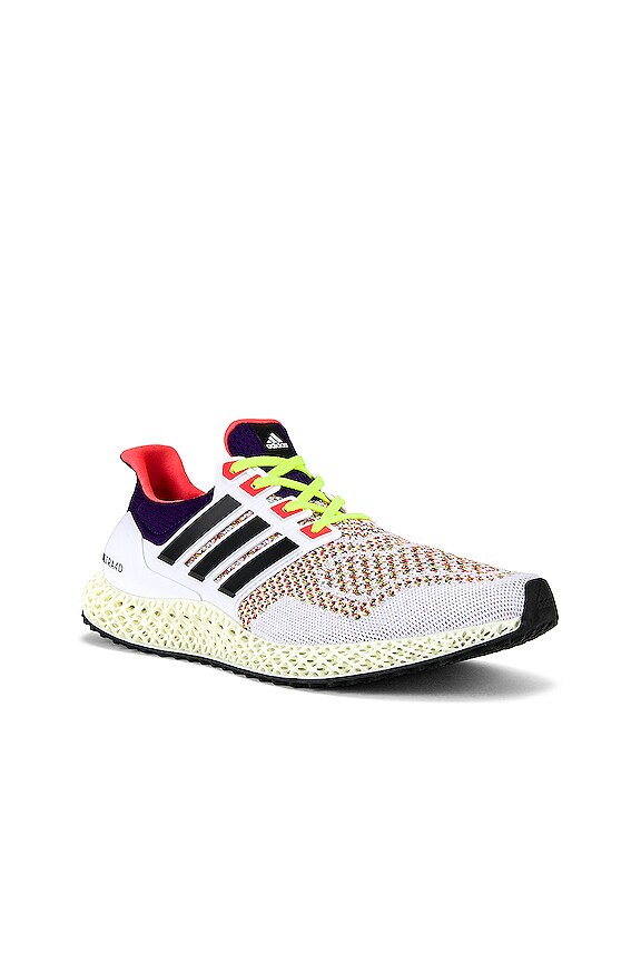 view 2 of 6 ZAPATILLAS DEPORTIVAS ULTRA 4D in White, Core Black & Solar Red