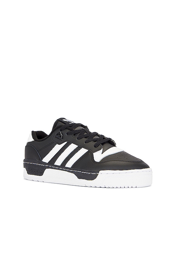 view 2 of 6 Rivalry Low Sneaker in Core Black & White