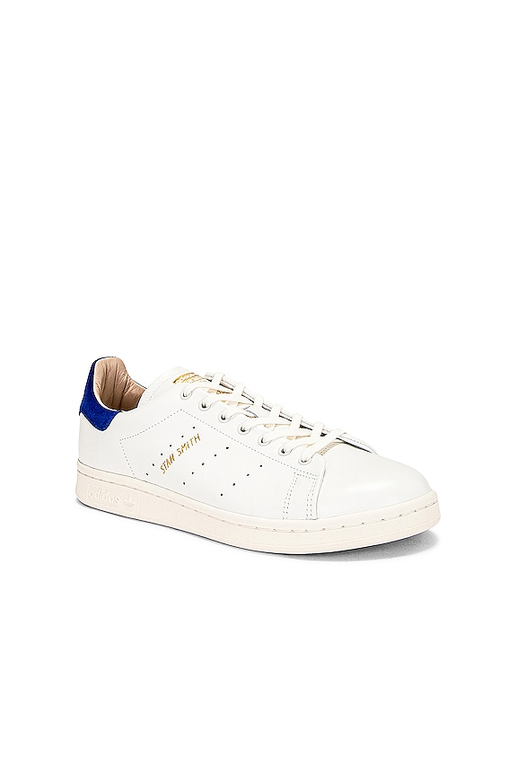 view 2 of 6 Stan Smith Lux Sneaker in Off White, Cream White & Team Royal Blue