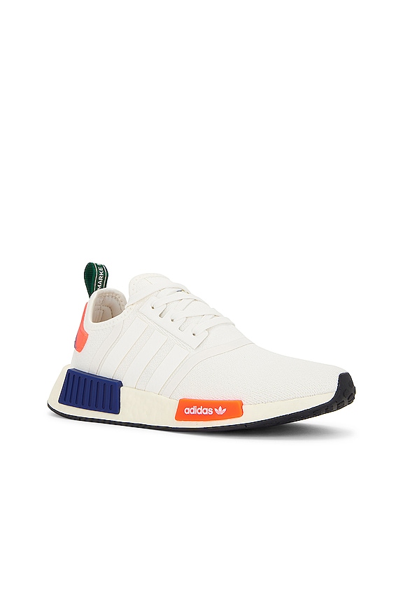 view 2 of 6 Nmd_r1 in Cloud White, Off White & Solar Red