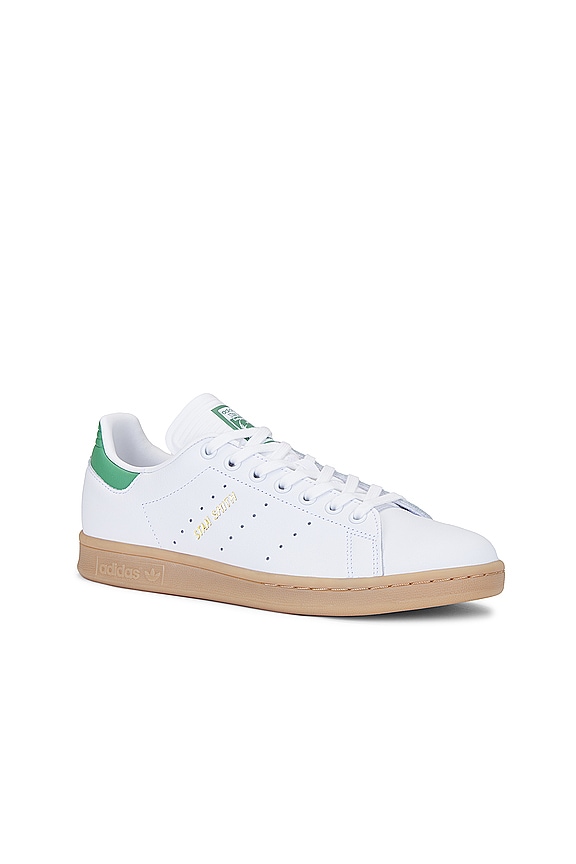 view 2 of 6 Stan Smith Sneaker in White, Preloved Blue, & Gum 4