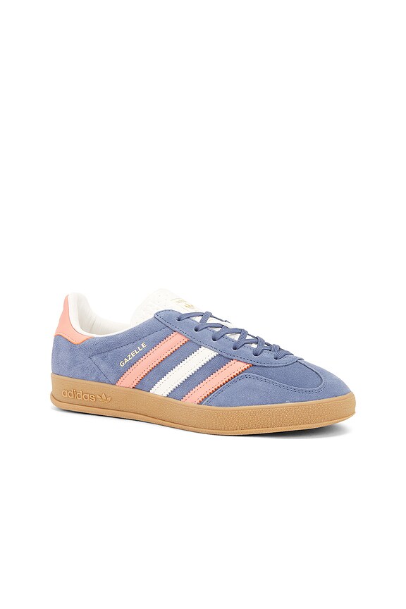 view 2 of 6 Gazelle Indoor Sneaker in Preloved Ink Mel, Wonder Clay, & Sand Strata