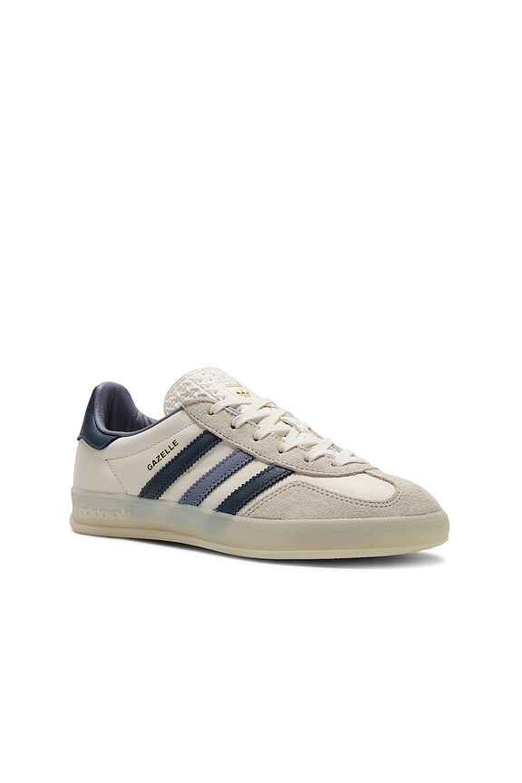 view 2 of 6 GAZELLE INDOOR 스니커즈 in Core White, Preloved Ink Mel, & Off White