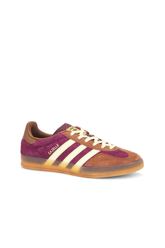 view 2 of 7 GAZELLE INDOOR 스니커즈 in Maroon, Almost Yellow, & Preloved Brown
