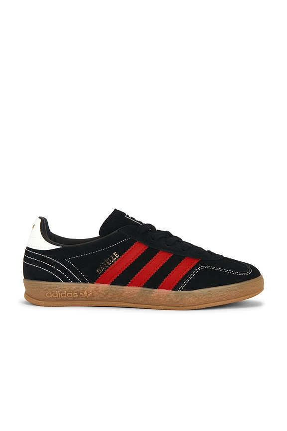 view 1 of 6 ZAPATILLA DEPORTIVA GAZELLE in Core Black, Better Scarlet, & Gum4