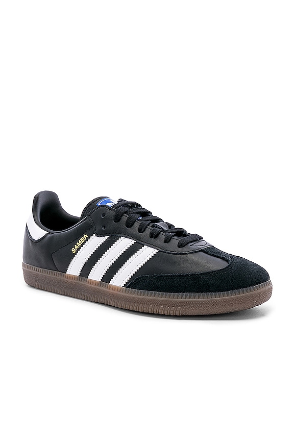 view 2 of 6 SAPATOS SAMBA OG in Black, White, & Gum