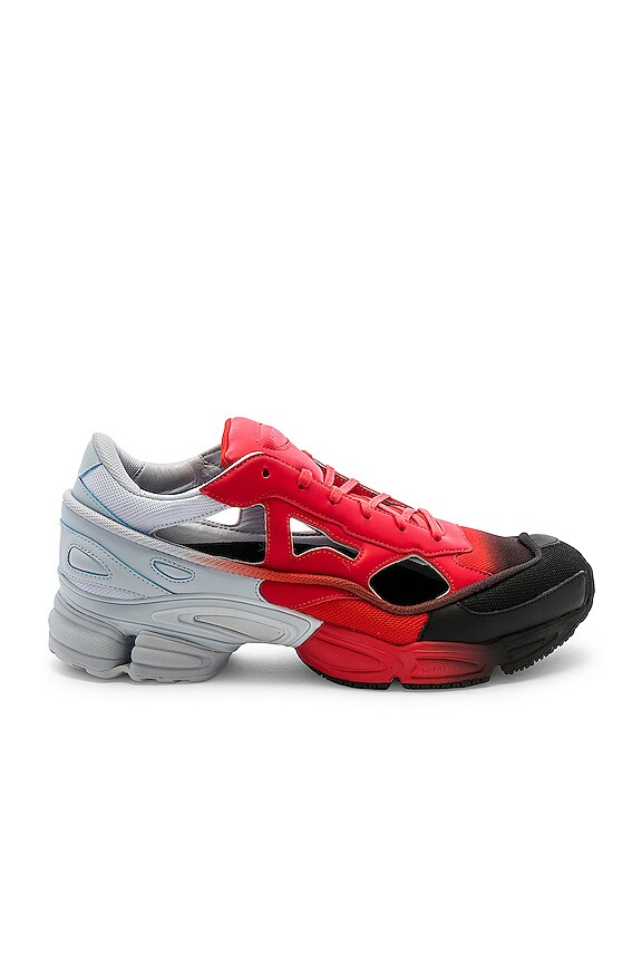 view 2 of 6 Replicant Ozweego Sneaker in Red & Halo Blue & Black