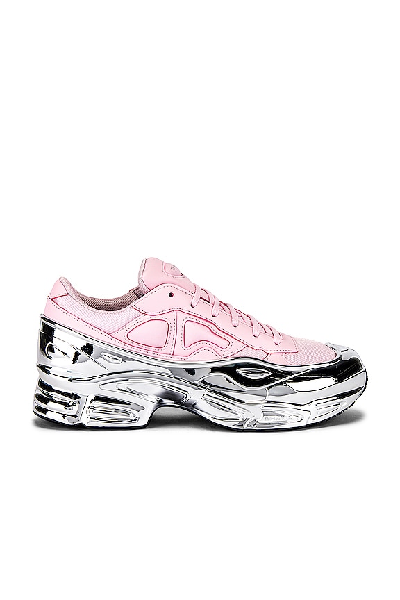 view 2 of 6 Ozweego Sneaker in Pink & Silver
