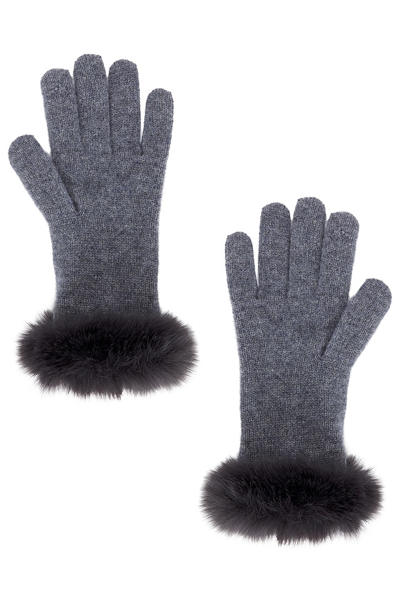 view 2 of 2 Lucie Glove in Smoked Pearl