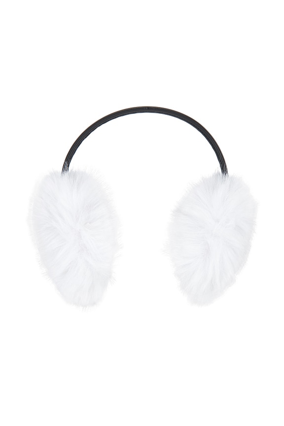 view 2 of 3 The Vee Earmuff in Whisper White