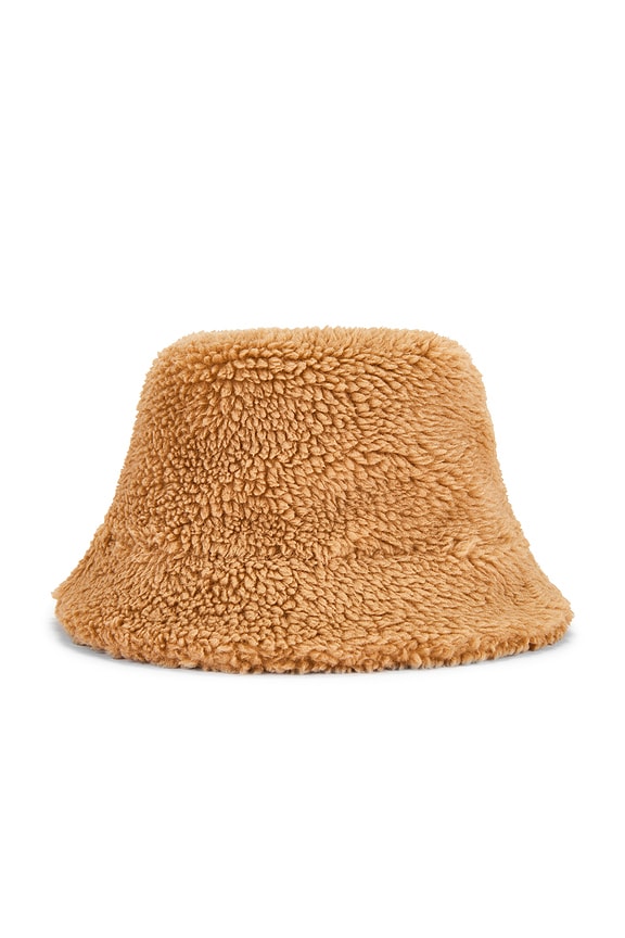view 2 of 3 Teddy Bucket Hat in Beige