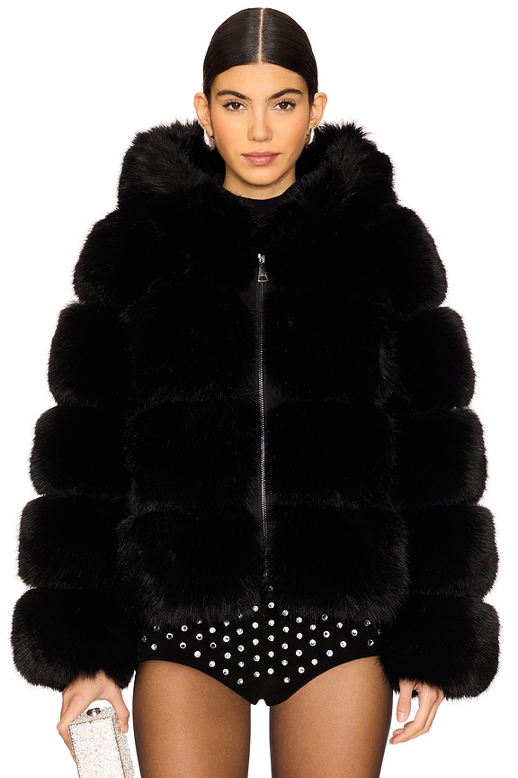 view 2 of 5 The Landau Hoodie in Jet Black