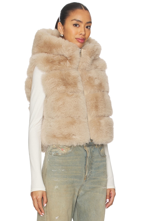 view 2 of 4 Landau Vest in Camel