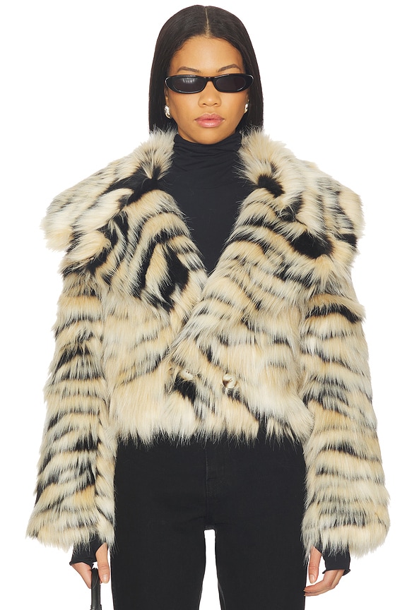 view 2 of 5 BLOUSON LONDYN in Brooke Leopard